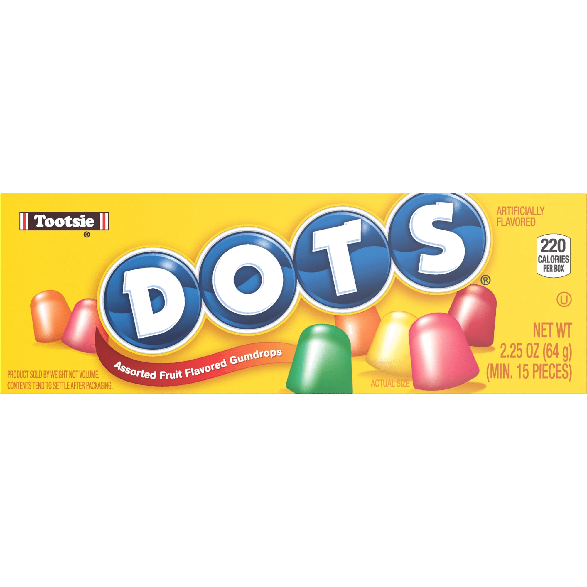 DOTS Original Assorted Gum Drops (2.25 oz. Box) - Image 3