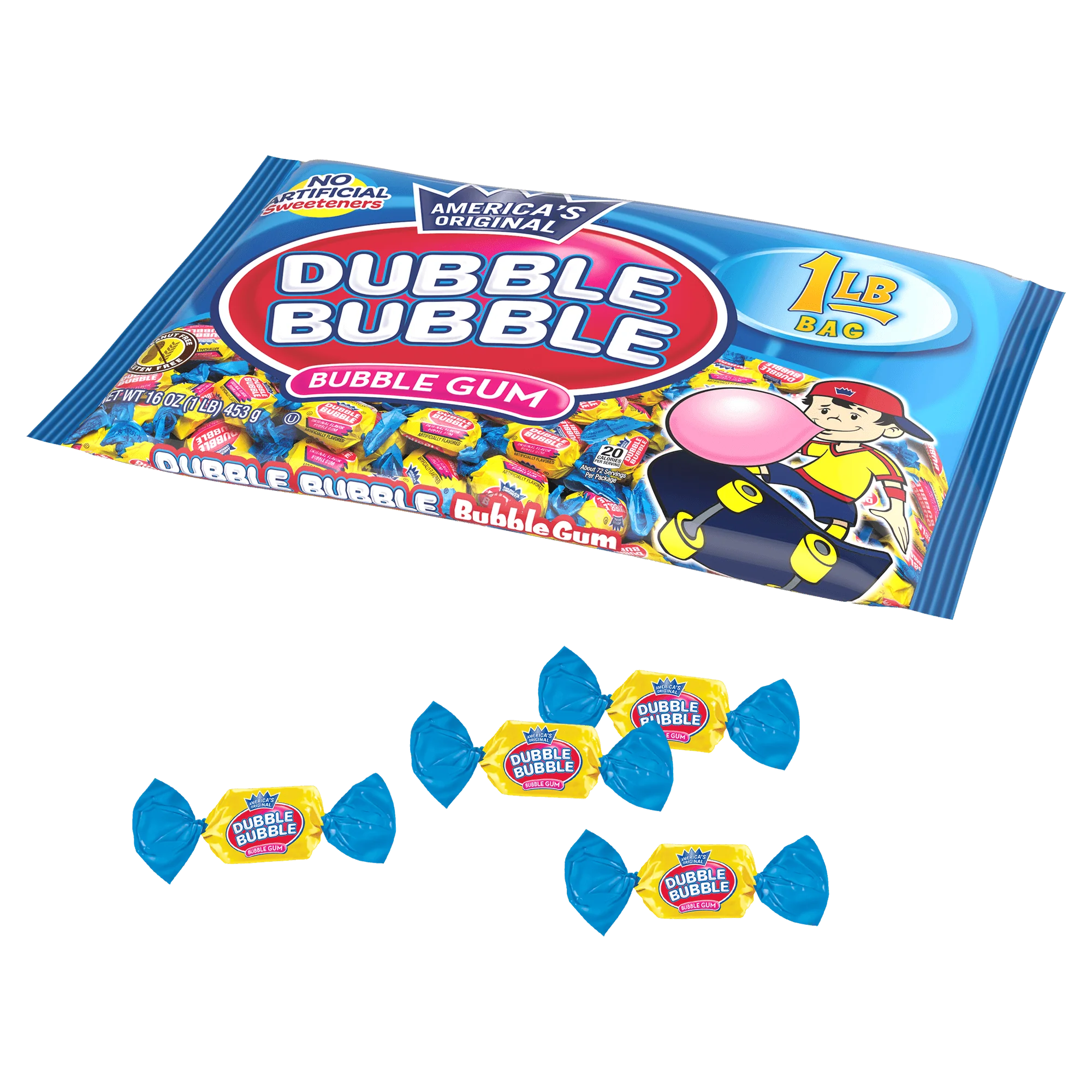 Dubble Bubble Original Twist (1 lb. Bag)