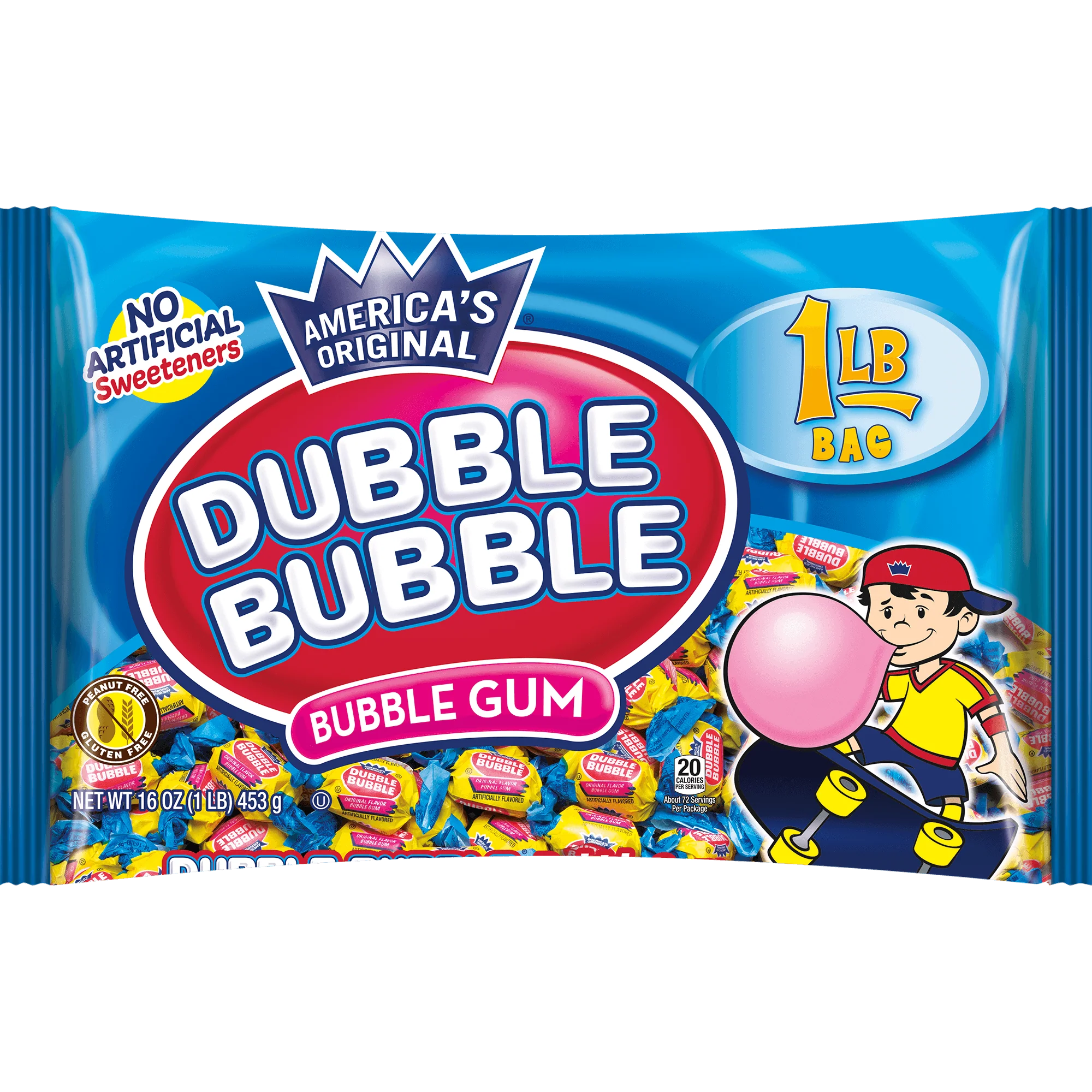 Dubble Bubble Original Twist (1 lb. Bag) - Image 2