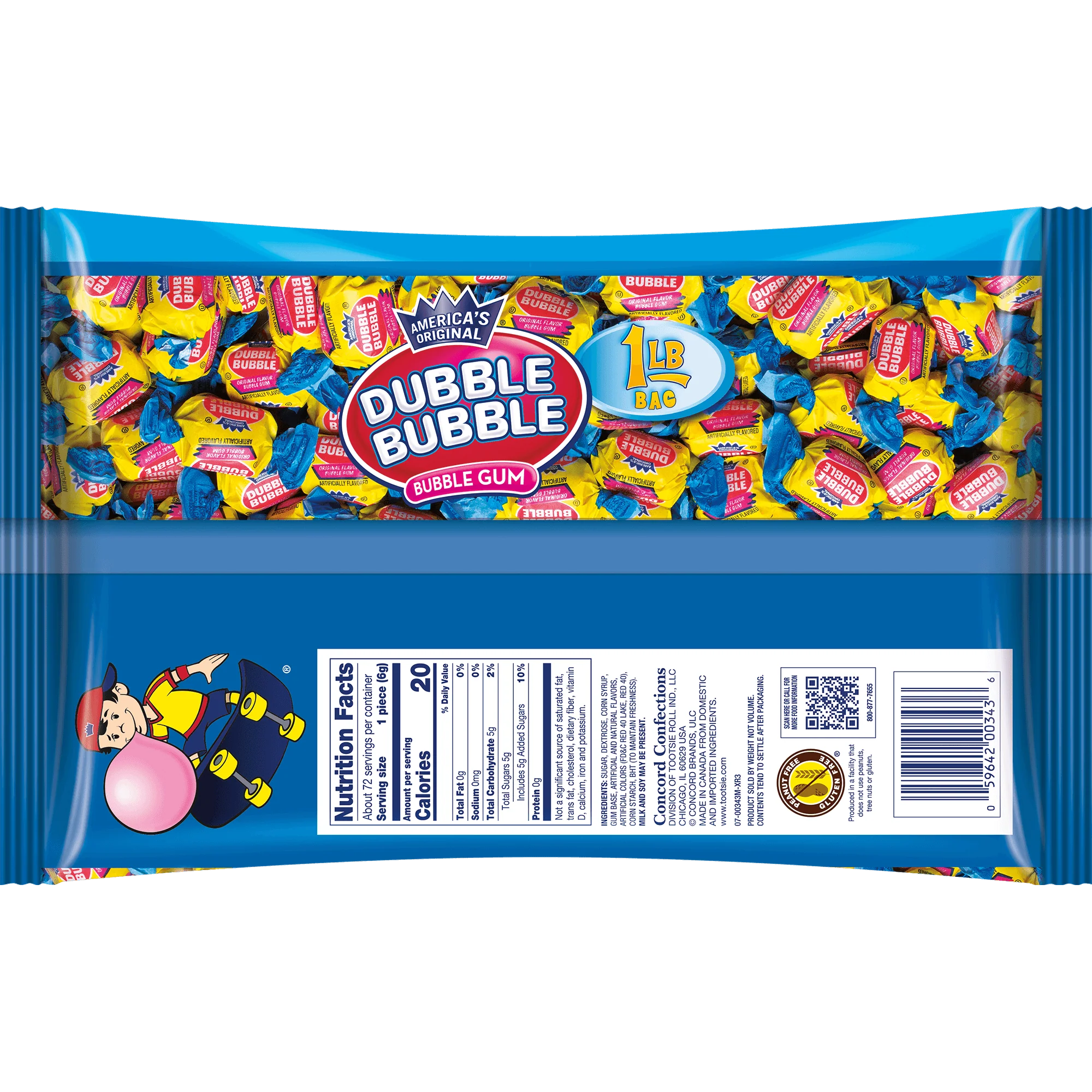 Dubble Bubble Original Twist (1 lb. Bag) - Image 3