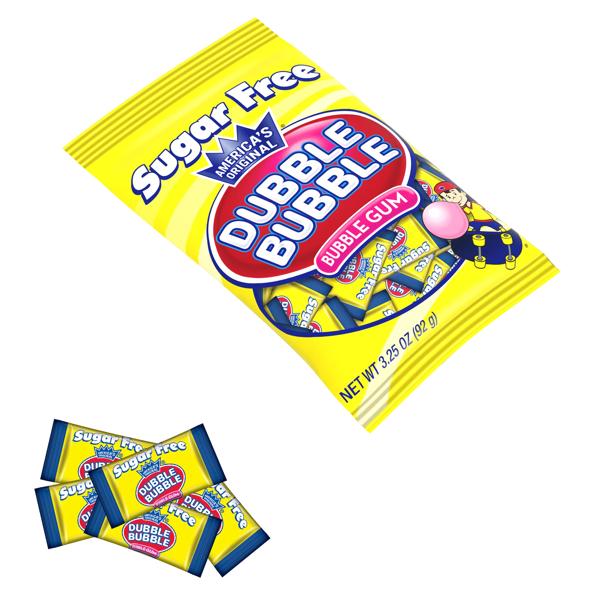 Dubble Bubble Sugar Free Original Twist (3.25 oz. Bag)