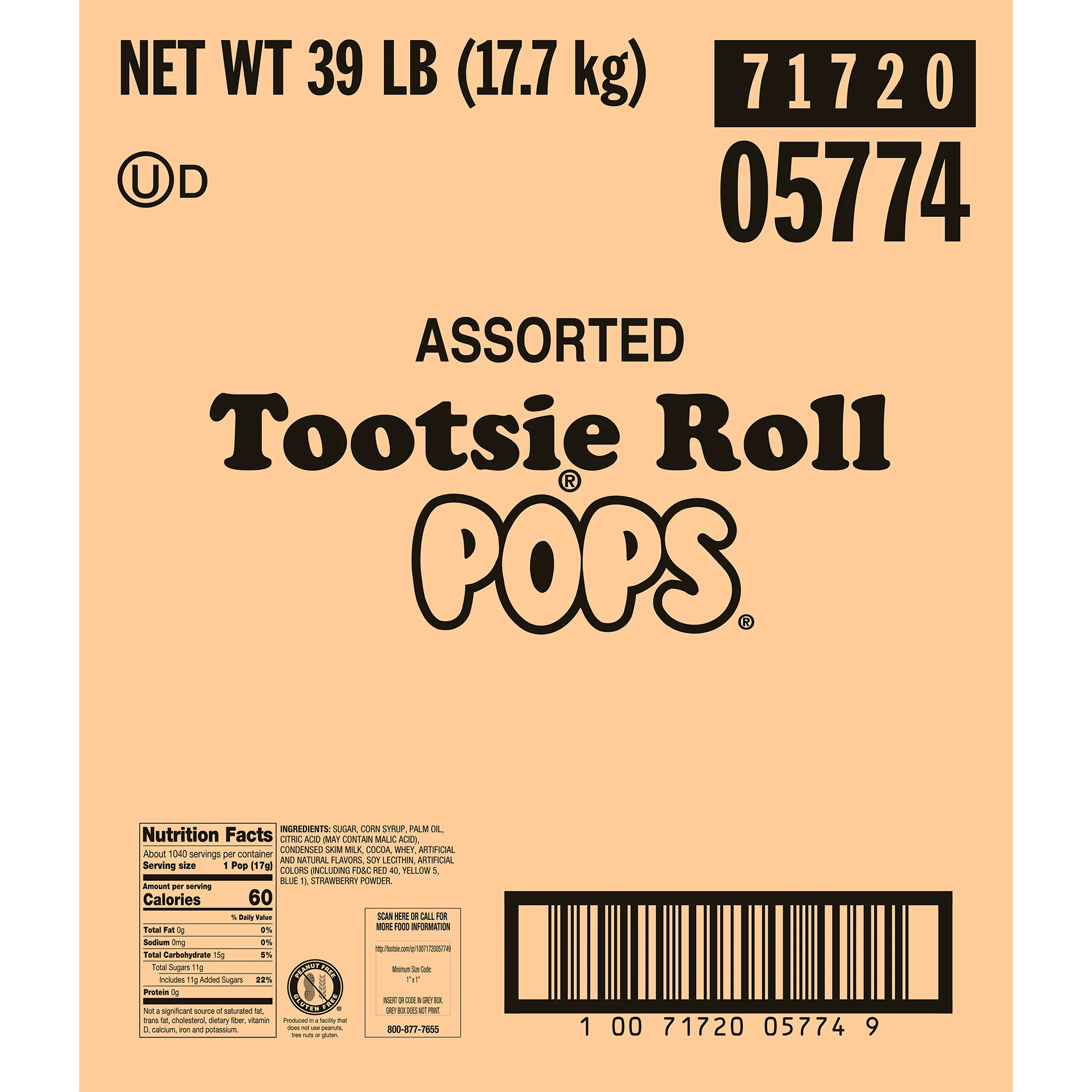 Tootsie Pops Assorted Bulk Box (39 lb. Box) - Image 4