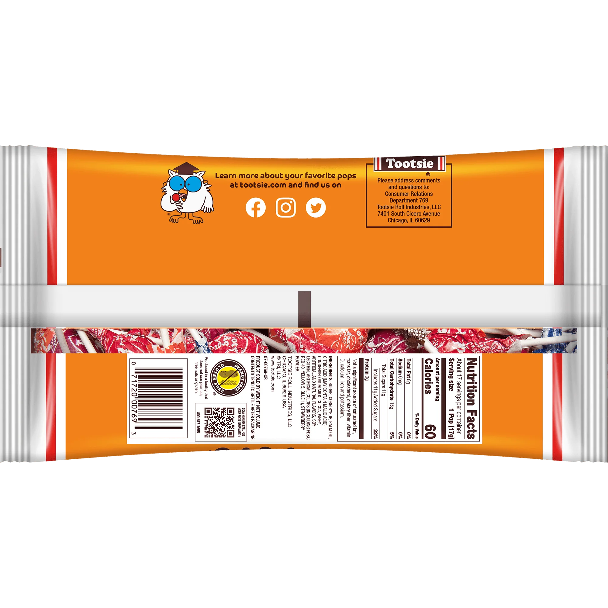 Tootsie Pops Assorted Flavors (10.13 oz. Bag) - Image 3
